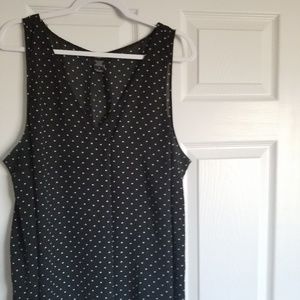 Torrid Size 2 Black Pokodot Tank